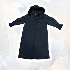 Vintage Wool Full Length Duster Winter Coat